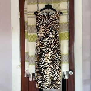 RACHEL COMEY Leopard Stretch Dress